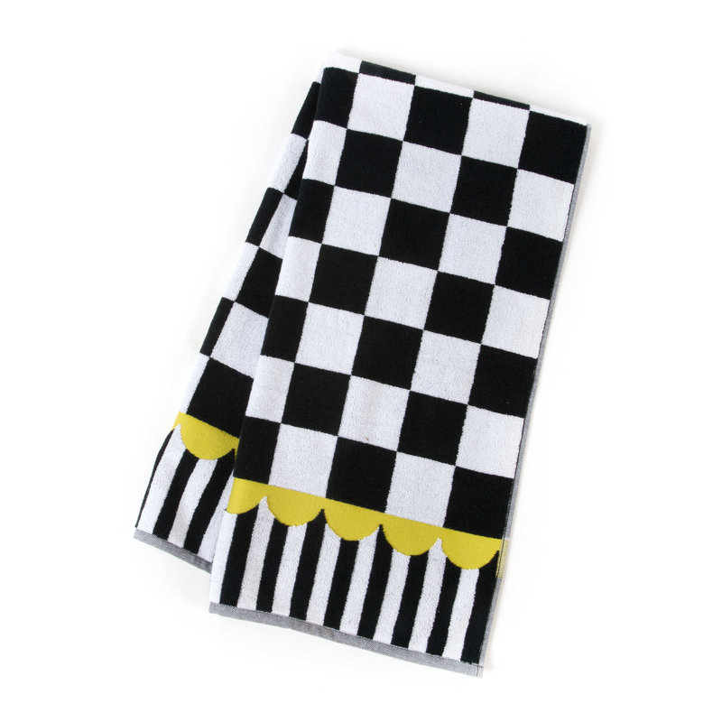 Mackenzie shops childs zebra bath towel